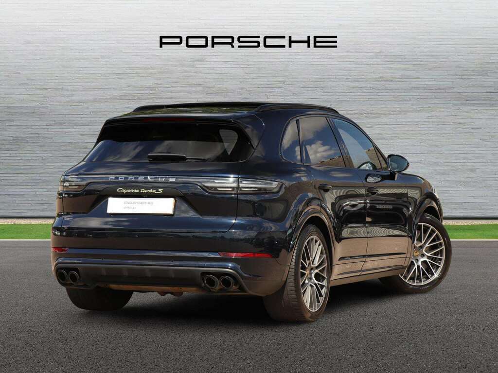 Porsche Cayenne 4.0 V8 E-hybrid 14.1Kwh Turbo S Suv Plu Blue #3