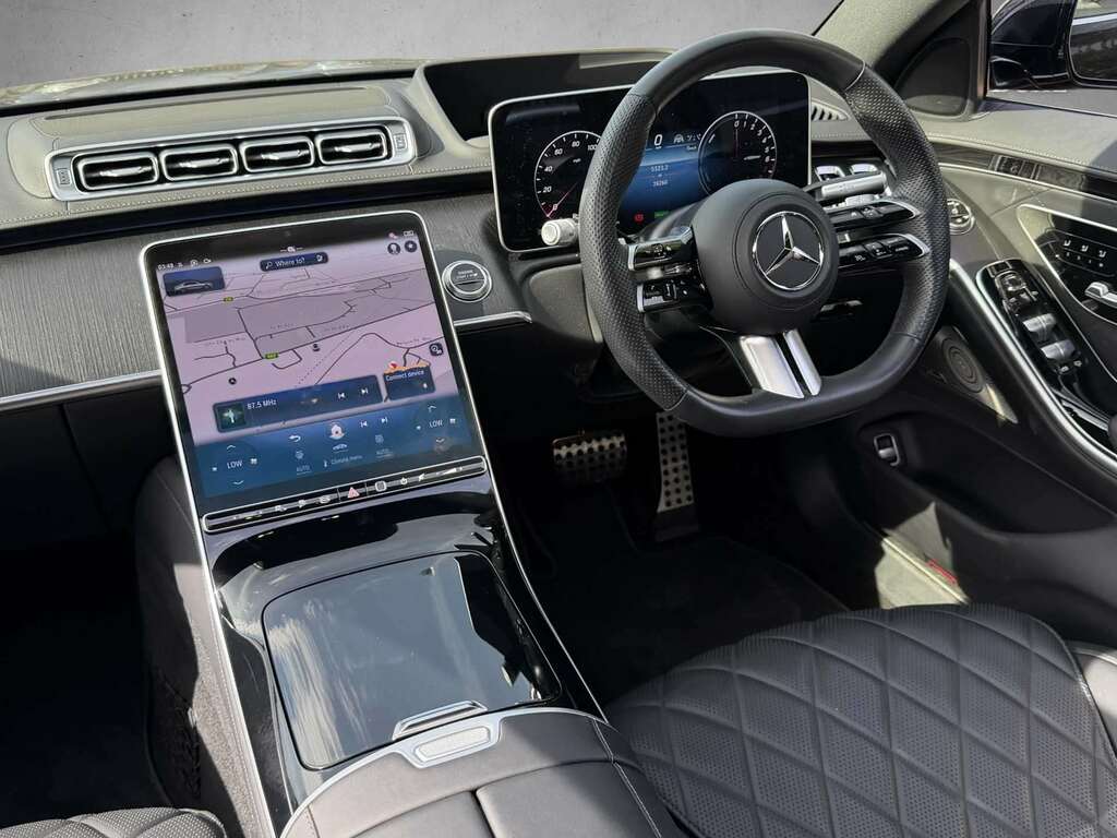 Mercedes-Benz S Class S580e 4Matic L Amg Line Prem Execu 9G-tronic Black #4