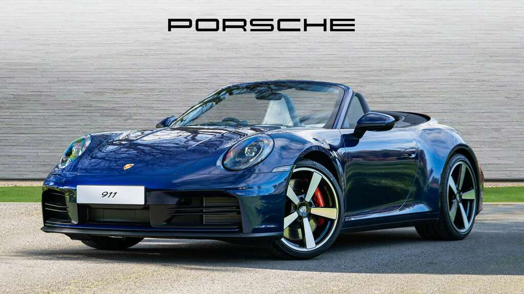 Porsche 911 Carrera 4S Cabriolet 2026 Blue #2