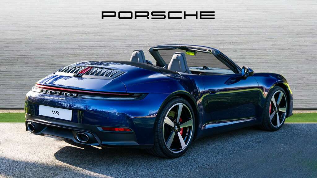 Porsche 911 Carrera 4S Cabriolet 2026 Blue #3
