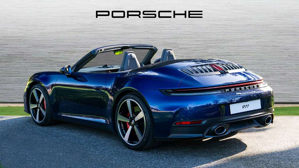 Porsche 911 Carrera 4S Cabriolet 2026 Blue #4