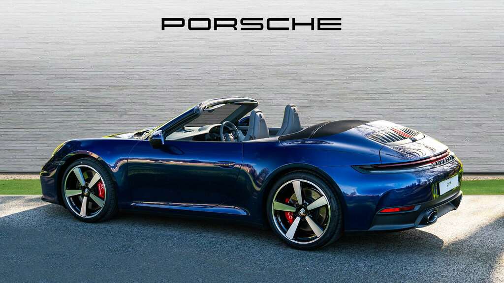 Porsche 911 Carrera 4S Cabriolet 2026 Blue #5