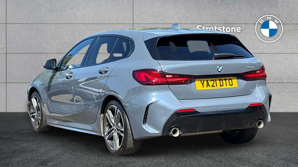 BMW 1 Series 118D M Sport Step 2021 Grey #2
