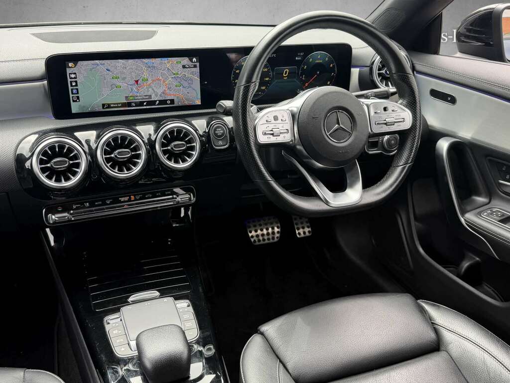 Mercedes-Benz CLA Class 200 Amg Line Executive Tip 2023 Blue #4