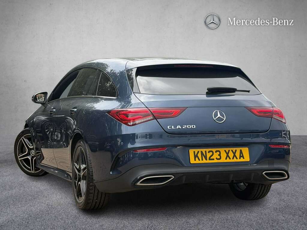 Mercedes-Benz CLA Class 200 Amg Line Executive Tip 2023 Blue #2