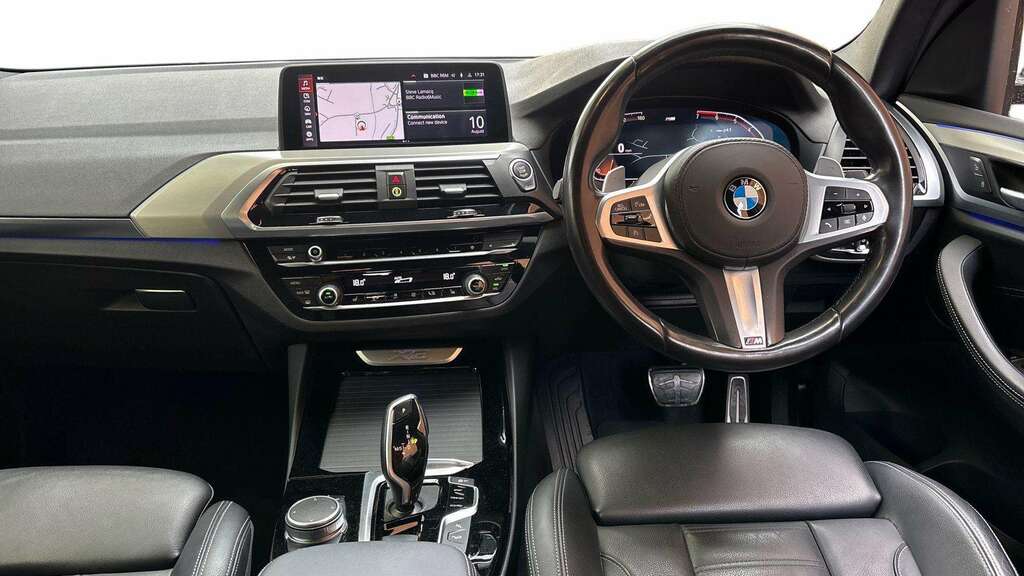 BMW X3 Xdrive20i M Sport Step 2021 White #6