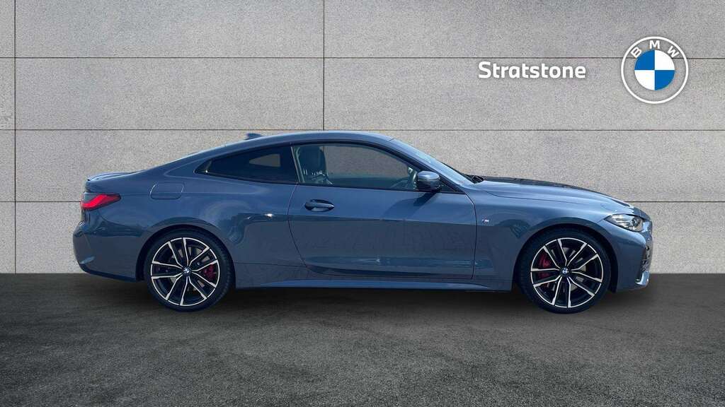 BMW 4 Series 420I M Sport Step 2021 Blue #3