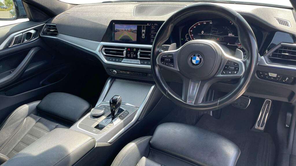 BMW 4 Series 420I M Sport Step 2021 Blue #5