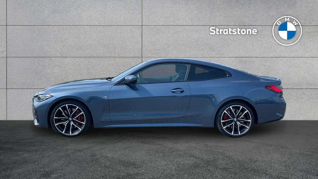 BMW 4 Series 420I M Sport Step 2021 Blue #4