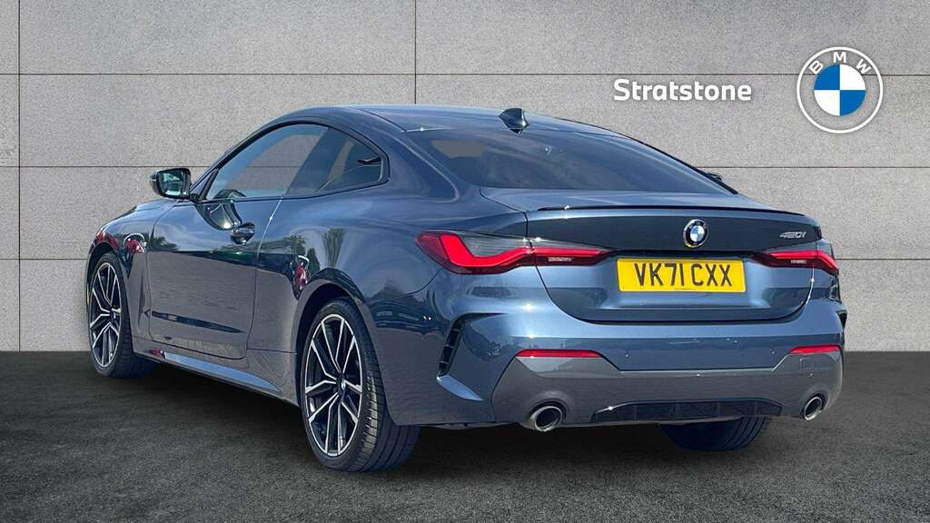 BMW 4 Series 420I M Sport Step 2021 Blue #2