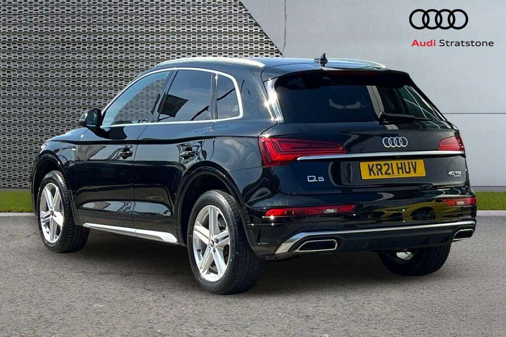 Audi Q5 40 Tdi Quattro S Line S Tronic 2021 Black #3