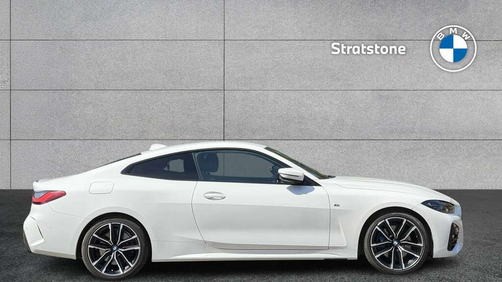 BMW 4 Series 420D Xdrive Mht M Sport Step 2020 White #3