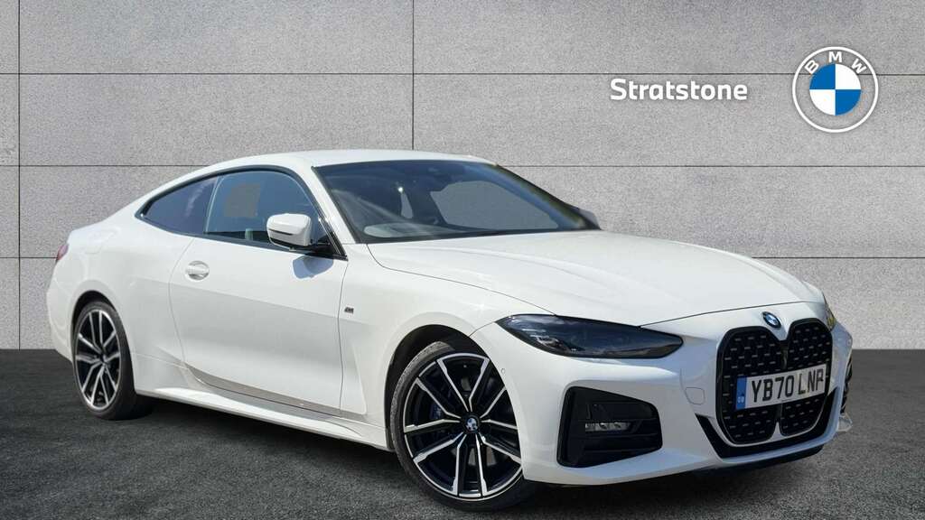 BMW 4 Series 420D Xdrive Mht M Sport Step 2020 White