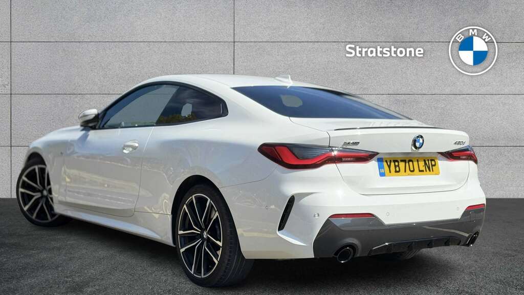 BMW 4 Series 420D Xdrive Mht M Sport Step 2020 White #2