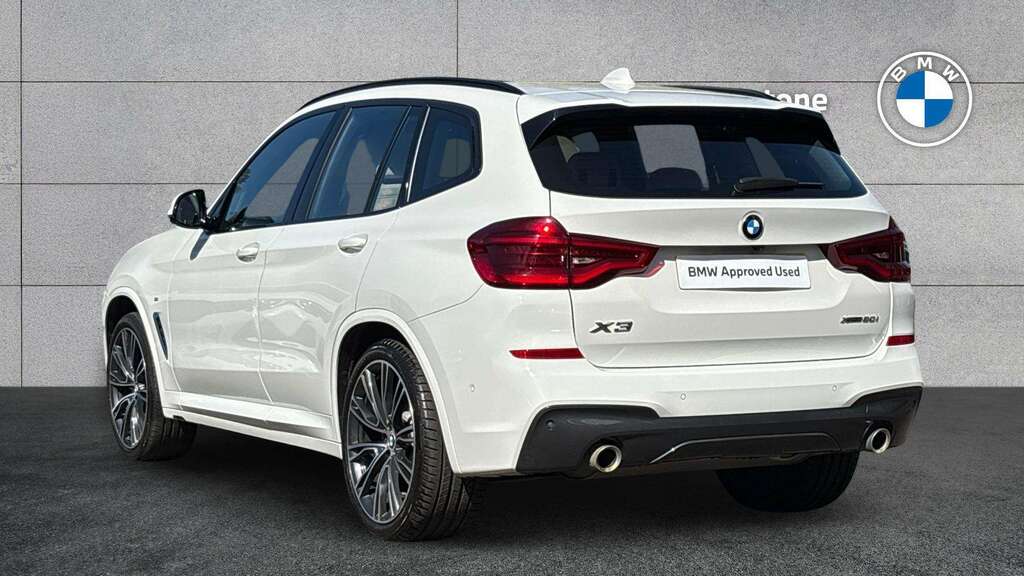 BMW X3 Xdrive20i M Sport Step 2020 White #2