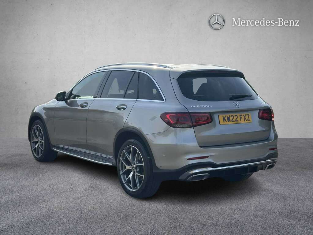 Mercedes-Benz GLC Class 300D 4Matic Amg Line Premium Pls 9G-tronic 202 Silver #2