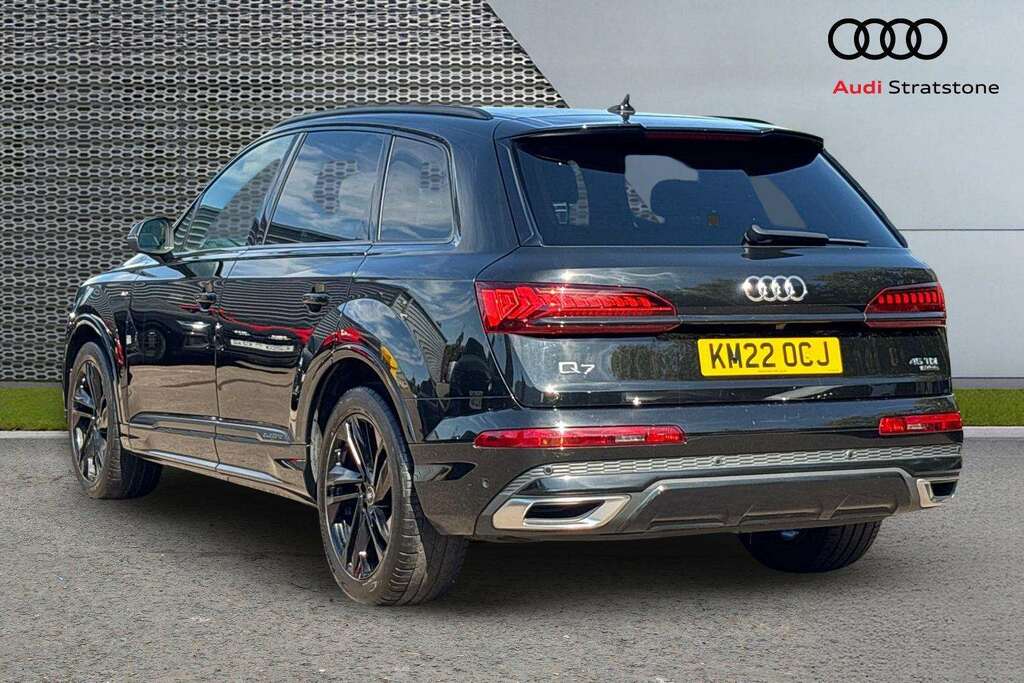 Audi Q7 45 Tdi Quattro S Line Tiptronic 2022 Black #3