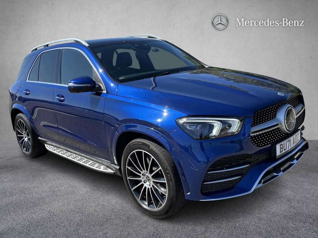 Mercedes-Benz GLE Class 300D 4Matic Amg Line Prem 9G-tron 7 St 202 Blue