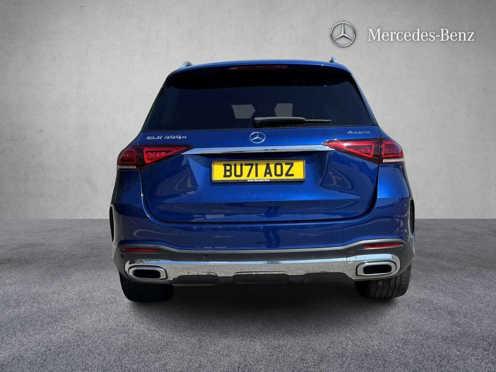 Mercedes-Benz GLE Class 300D 4Matic Amg Line Prem 9G-tron 7 St 202 Blue #6