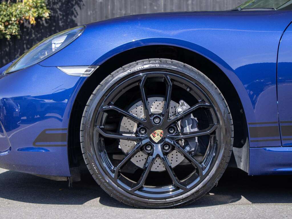 Porsche 718 Cayman 2.0T Style Edition Coupe Pdk Euro 6 S Blue #4