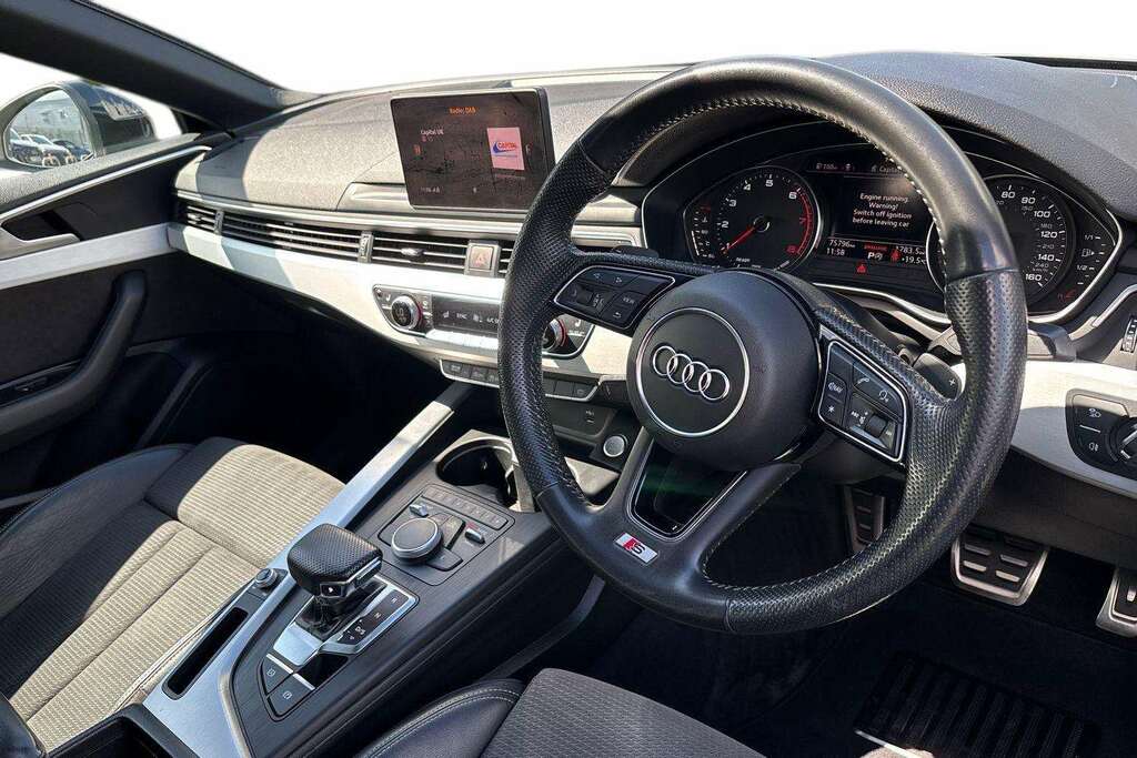Audi A5 35 Tfsi S Line S Tronic 2019 Black #6