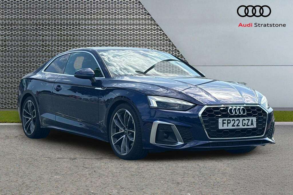 Audi A5 40 Tfsi 204 S Line S Tronic 2022 Blue