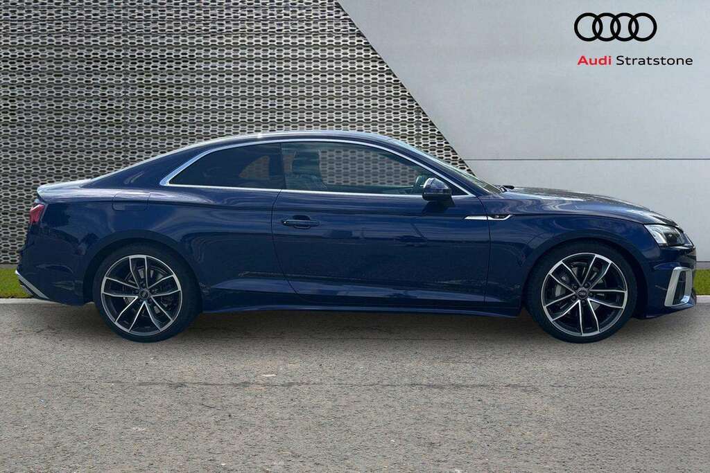 Audi A5 40 Tfsi 204 S Line S Tronic 2022 Blue #4