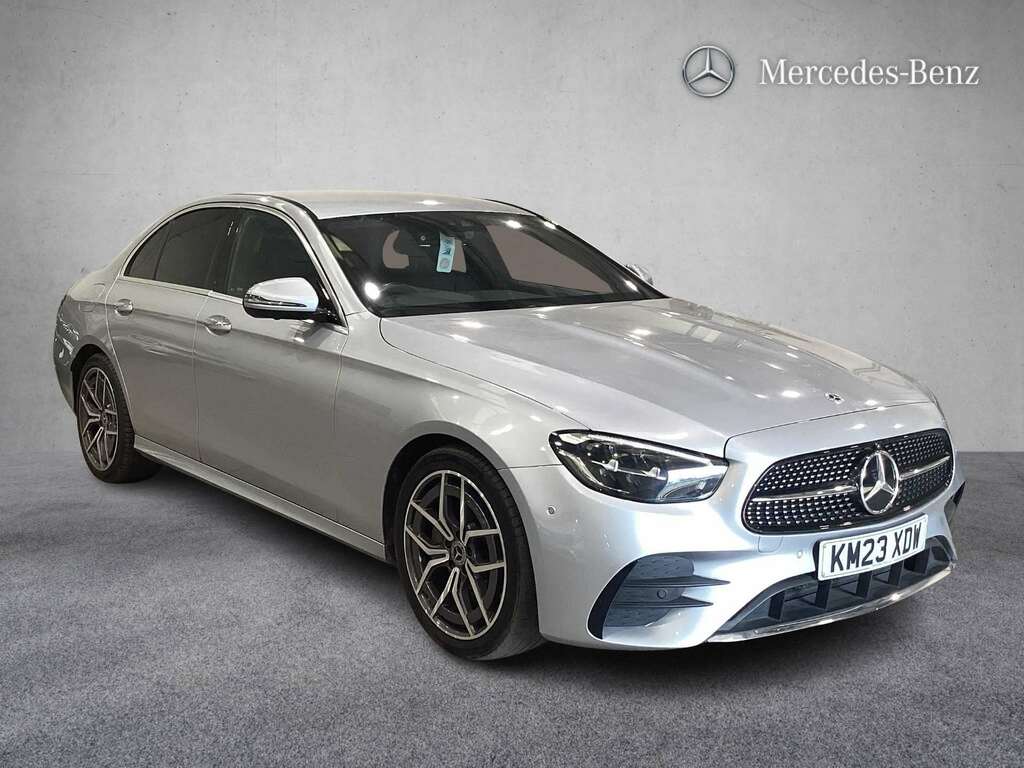 Mercedes-Benz E Class E220d 200 Amg Line Premium 9G-tronic 2023 Silver