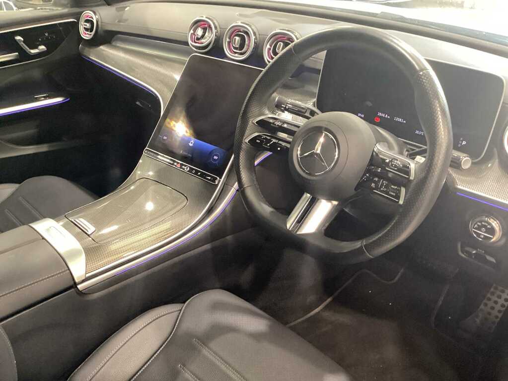 Mercedes-Benz C Class C300e Amg Line Premium Pan Roof 9G-tronic 20 Black #10