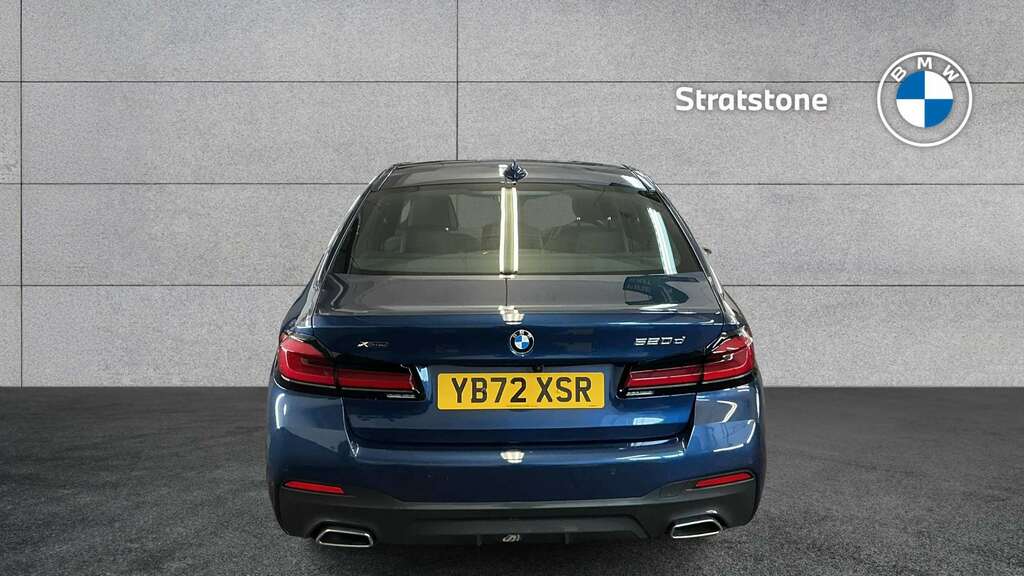 BMW 5 Series 520D Xdrive Mht M Sport Step 2023 Blue #6