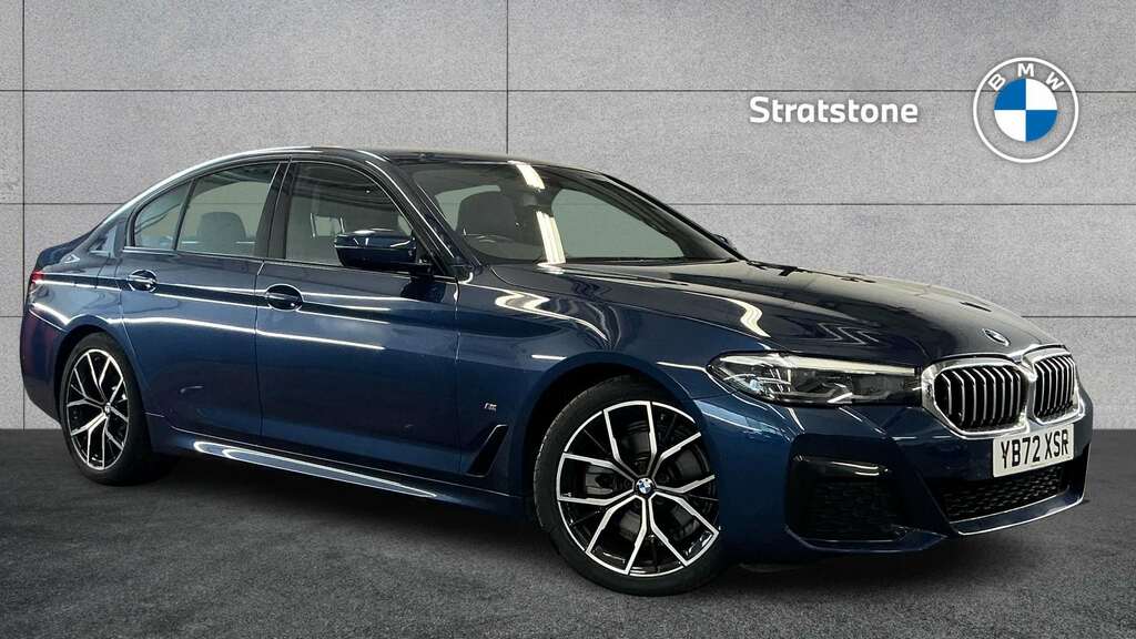BMW 5 Series 520D Xdrive Mht M Sport Step 2023 Blue