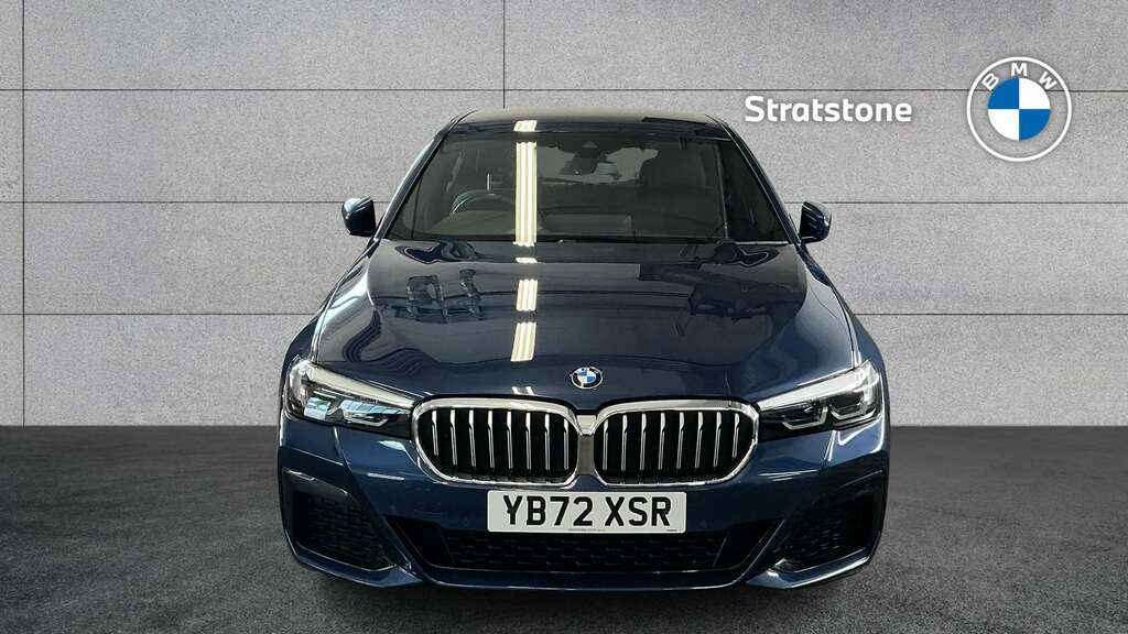 BMW 5 Series 520D Xdrive Mht M Sport Step 2023 Blue #5