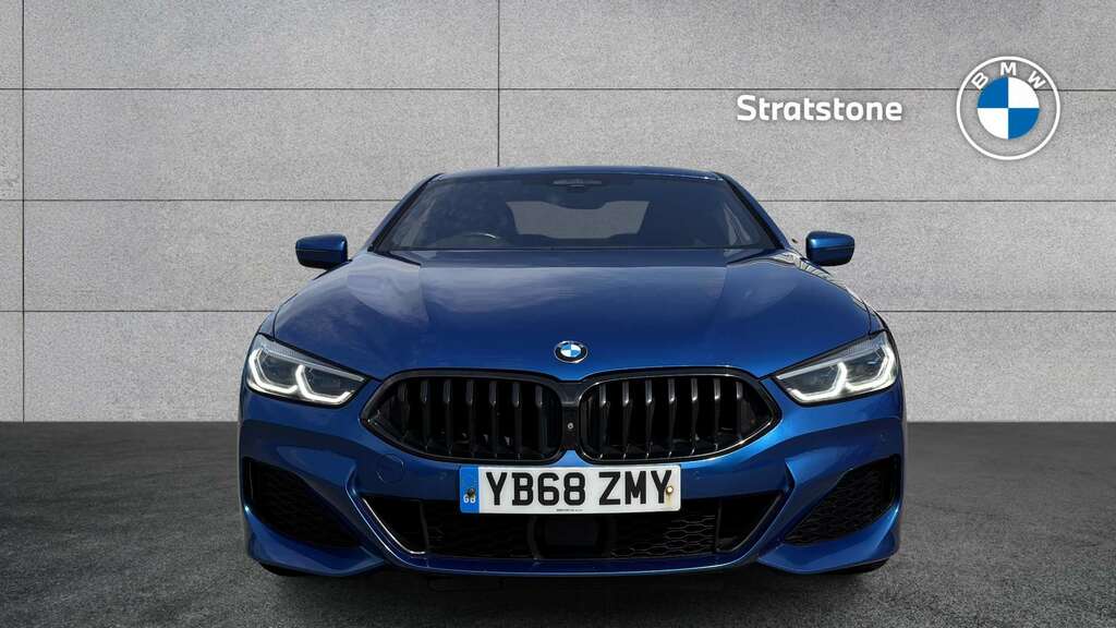 BMW 8 Series 840D Xdrive 2018 Blue #5