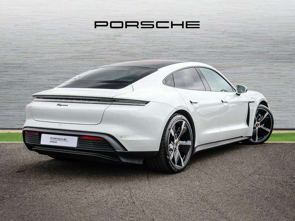 Porsche Taycan 4X2 2021 White #3