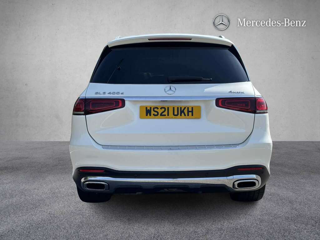 Mercedes-Benz GLS Class 400D 4Matic Amg Line Prem Exec 9G-tronic 202 White #6