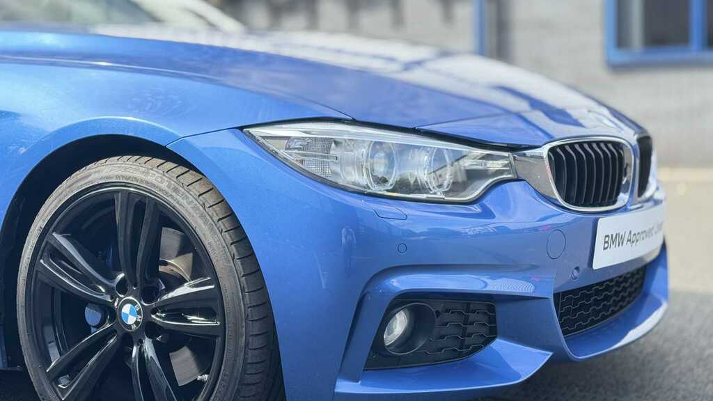 BMW 4 Series 2.0 420I M Sport Convertible Euro Blue #38