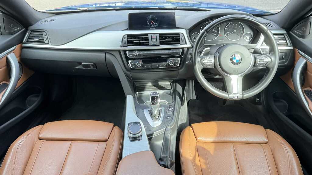 BMW 4 Series 2.0 420I M Sport Convertible Euro Blue #5