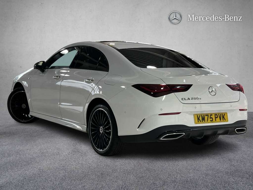 Mercedes-Benz CLA Class 250E Amg Line Premium Plus Tip 2025 White #2