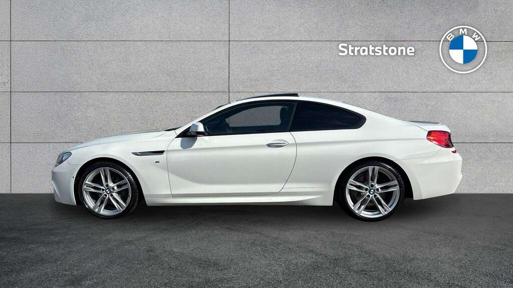 BMW 6 Series 640D M Sport 2014 White #4