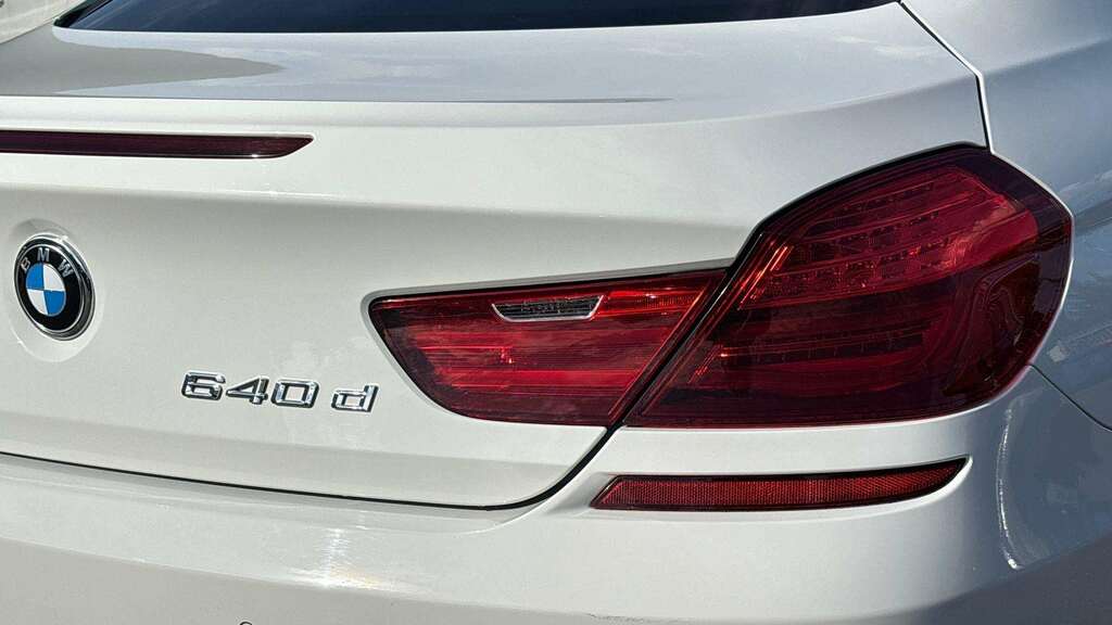 BMW 6 Series 3.0 640D M Sport Saloon Euro 5 S White #16