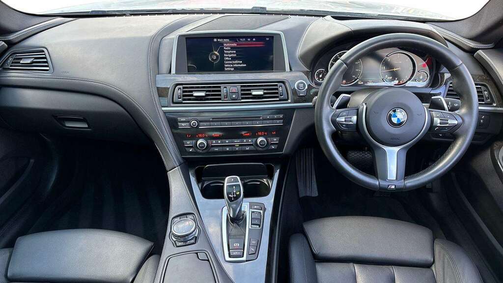 BMW 6 Series 640D M Sport 2014 White #5