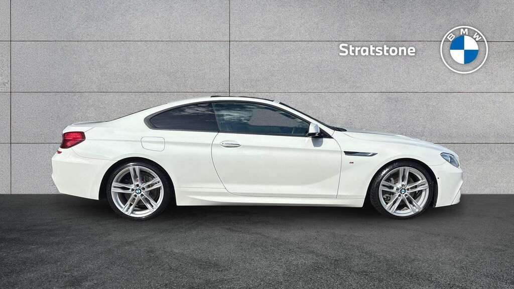 BMW 6 Series 640D M Sport 2014 White #3