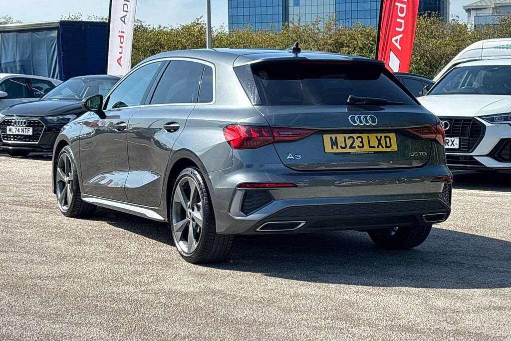 Audi A3 35 Tdi S Line S Tronic 2023 MJ23LXD Grey #3