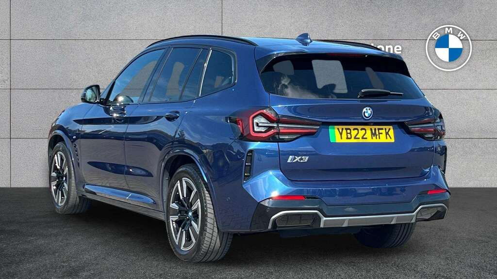 BMW iX3 210Kw M Sport 80Kwh 2022 Blue #2