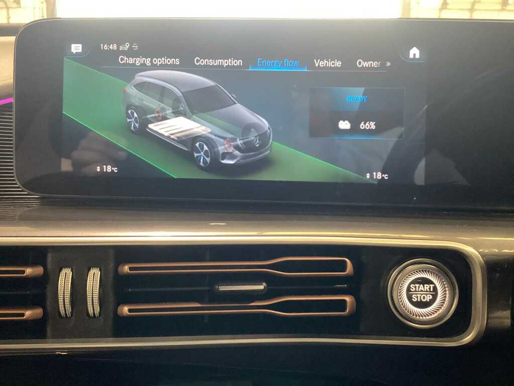 Mercedes-Benz EQC 400 300Kw Amg Line Premium 80Kwh White #34