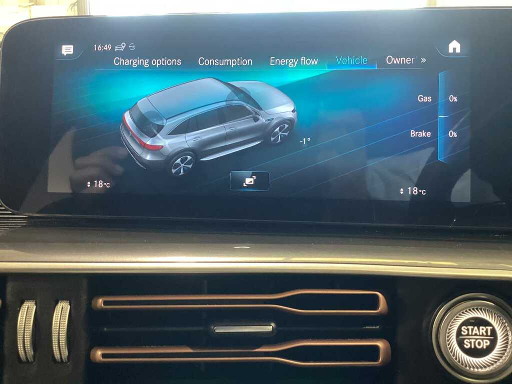 Mercedes-Benz EQC 400 300Kw Amg Line Premium 80Kwh White #35