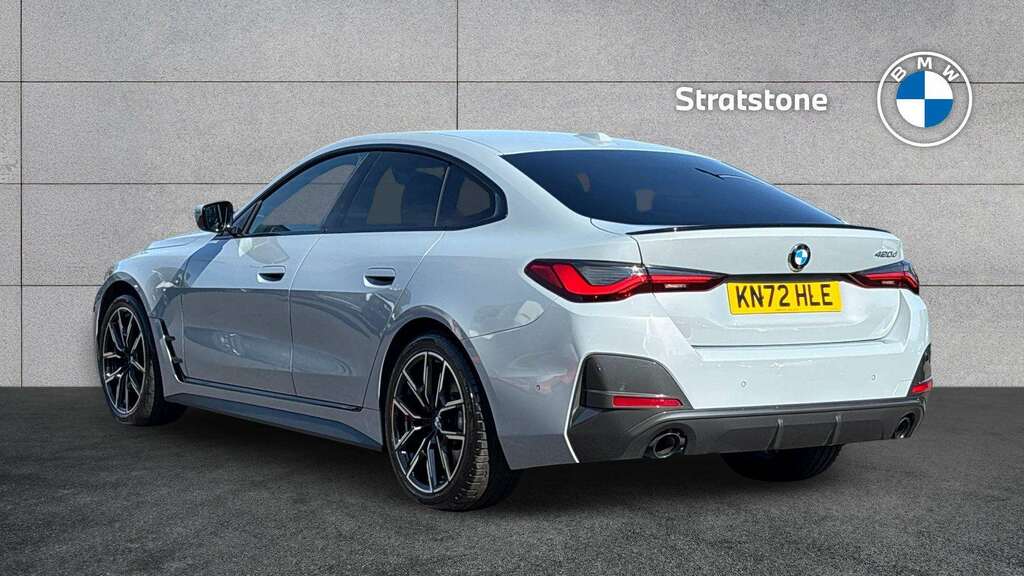 BMW 4 Series 420D Mht M Sport Step 2022 Grey #2