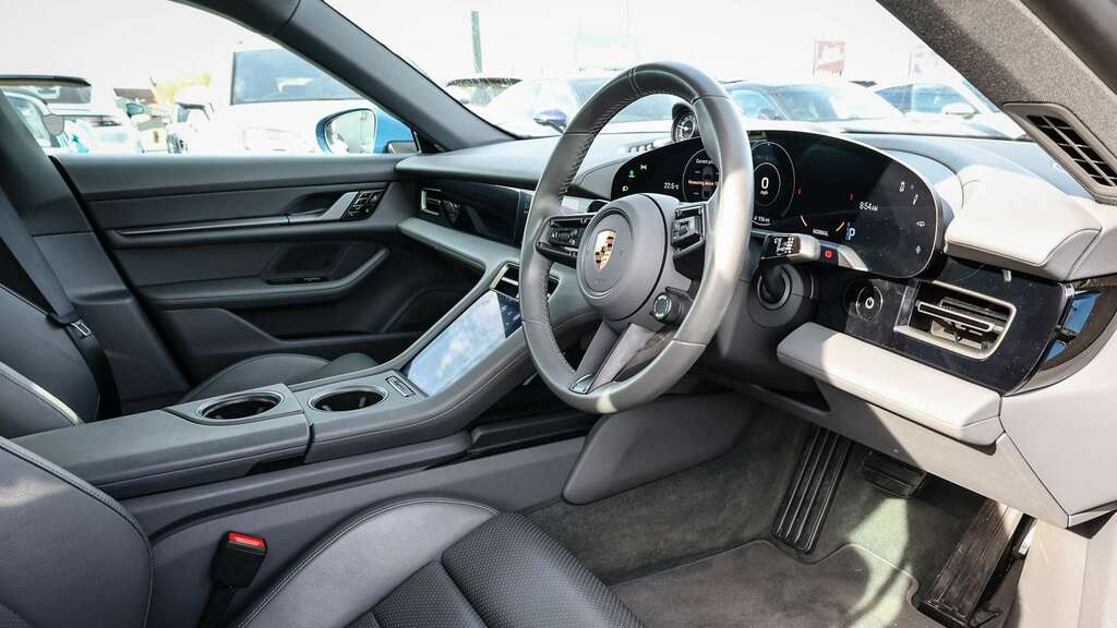 Porsche Taycan 500Kw Turbo 93Kwh 22Kw 5 Seat Blue #12