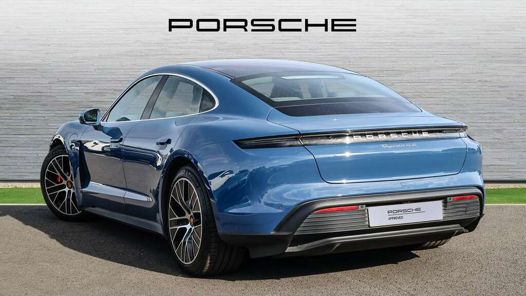 Porsche Taycan 4S 93Kwh 2020 Blue #4