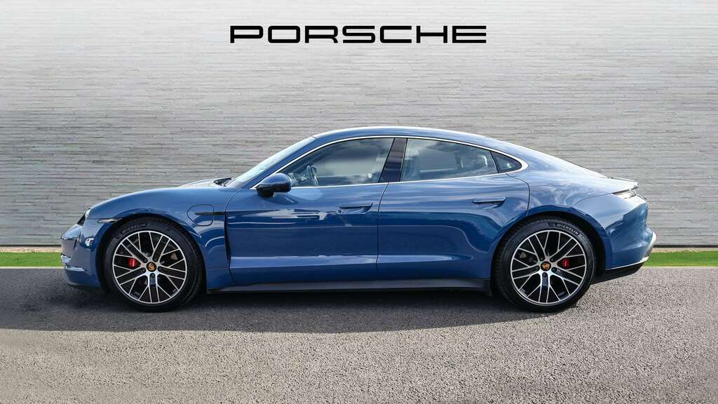 Porsche Taycan 500Kw Turbo 93Kwh 22Kw 5 Seat Blue #8